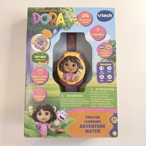 VTech Dora‎ the Explorer Time for Learning Adventure Watch NIB